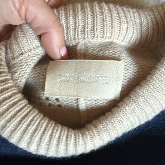 Z&V Pullover/ as new! Worn once! Just amazing piece - Picture 3 of 5